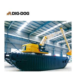 Bonovo แชสซีรถขุดสะเทินน้ำสะเทินบกพร้อม A36ขุดลอกไฮดรอลิกสีดำได้รับการรับรอง ISO9001 - Product Image 4