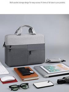 Sleeve Handle Polyester Handbag Style Waterproof Lightweight Protective Shoulder New Business <b>Backpack</b> <b>Laptop</b> Bag - Product Image 6