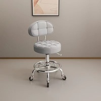 Tabouret rotatif de salon de beauté pour extensions de cils, chaise circulaire moderne pour hôpital et salon