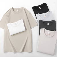 T-shirt décontracté pour homme à col rond et manches courtes en tricot, 86,3 % nylon 13,7 % élasthanne, 180 g, anti-plis, respirant, écologique, vente en gros