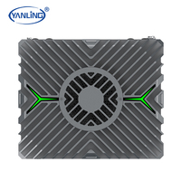 Ordinateur industriel miniature de 14e génération, 8 ports 2,5 G, sécurité réseau ultra-avancée, application 16 Go vidéo, nouveau AU/US/EU