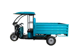 Tricycle électrique de fret QSD 60V 1500W, moto électrique à 3 roues, grande plate-forme de chargement, vente en gros d'usine, disponible en version électrique de fret - Product Image 5