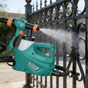 Pistolet de peinture électrique HVLP Power <span class=keywords><strong>Action</strong></span> SG850 850W de qualité professionnelle pour travaux de construction intérieurs et extérieurs - Product Image 6