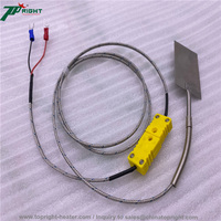 Sensor Suhu Tahan Panas Platinum Tipe Plat Busur Termokopel Tipe E/K