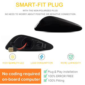 Untuk KIA PICANTO <span class=keywords><strong>TA</strong></span> 2011-2021 Cerato K3 2012-2017 Lampu Sein LED Sequential Lampu Penanda Samping Gaya Mobil Indikator Parkir Amber - Product Image 6