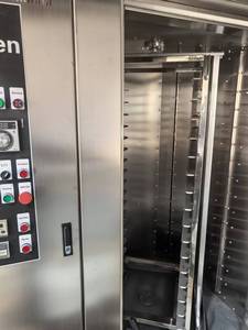 Four à pain rotatif industriel pour boulangerie, 16, 64, 32 plateaux, à gaz - Product Image 5