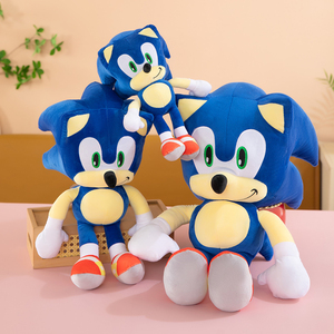 ตุ๊กตาเม้าส์การ์ตูนอะนิเมะเฮดจ์ฮ็อกซุปเปอร์โซนิคข้ามพรมแดน  งานปักตาข่าย  ขนาดกลาง ขายส่ง - Product Image 6