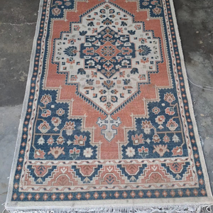 Alfombras Carper, Alfombra Oriental Anudada a Mano de 8x10, Alfombra Turca de Estilo Antiguo de Nuevo Diseño para Sala de Estar, Precio Bajo - Product Image 1