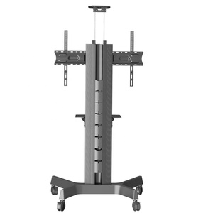 Heavy Duty đồ nội thất VESA 900*600 mét chân đế nhôm <span class=keywords><strong>High</strong></span> <span class=keywords><strong>End</strong></span> cán <span class=keywords><strong>TV</strong></span> đứng giỏ hàng cho 45 inch đến 100 inch hiển thị <span class=keywords><strong>LCD</strong></span> LED - Product Image 6