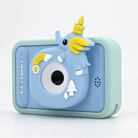 HD 1080P untuk Anak-Anak dengan Permainan Seru Terpasang, Tripod Depan Belakang, Kompatibel MicroSD, Ukuran Kecil untuk Anak Laki-Laki dan Perempuan
