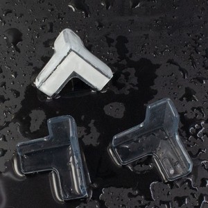 Protectores de esquinas de plástico en forma de U para muebles, protectores de seguridad para bordes, cubierta transparente a prueba de bebés - Product Image 6
