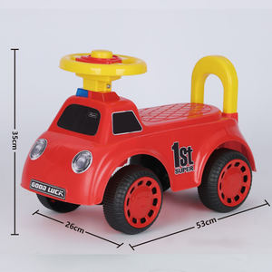 Mobil Dorong Plastik untuk Anak-Anak, Mobil Empat Roda untuk Usia 1 hingga 4 Tahun - Product Image 2