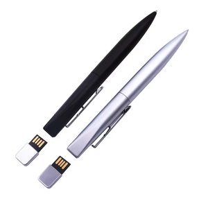 Top Selling Custom Logo USB 3.0 Pen Drive ABS Clear USB Flash Drive in U Disk Shape 1GB 2GB Promo Pendrive Gifts