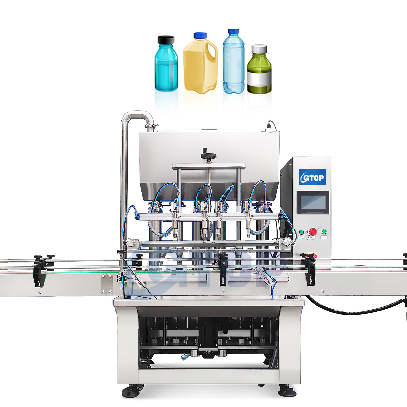 GTop 4 автоматические косметические Маленькие Бутылочки для эфирного масла, наполнитель для парфюма, ароматизатор, разливочная машина для жидкости
