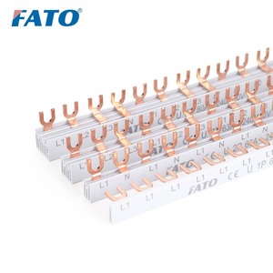 Fato pin-loại U-Loại MCB đồng thanh cái 1p 2P 3P 4p cách nhiệt chống cháy thanh dây hộ gia đình và nhà máy sử dụng - Product Image 4