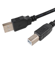 Kabel Printer USB Tipe B Warna Sesuai Pesanan, Kabel Data USB2.0