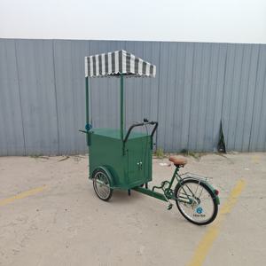 Triciclo de comida rápida Hotdog más popular, carrito de comida móvil, uso comercial, diseño ligero - Product Image 4