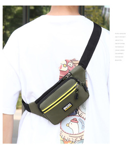 Cinturón Deportivo Impermeable Personalizado de Moda, Bolsillo para Teléfono Móvil, Riñonera Multifuncional, Bolsa Cruzada para la Cintura - Product Image 6