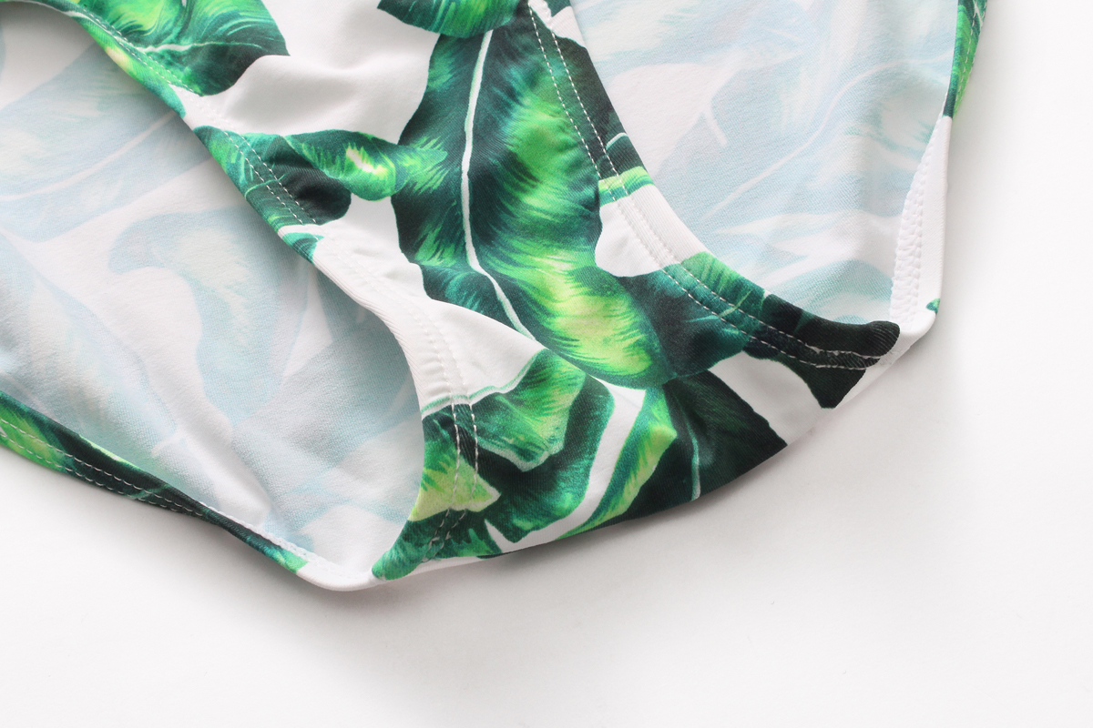 One-piece swimsuit printed swimsuit custom swimwear sexy bikini