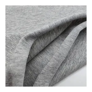 Bestseller Luxuriöser Stretch pullover Stricks toff 240Gsm 92% Baumwolle 8% Spandex Ela stane Baumwoll stoff