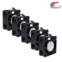 Yüksek hızlı 4015 2 inç egzoz fanı 40mm VFD invertör soğutma fanı 40x40x15mm DC 12 volt fırçasız Fan
