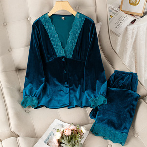 Robe de nuit confortable pour femme avec dentelle et ruban – Idéale pour la maison et le repos – <span class=keywords><strong>Sexy</strong></span> - Product Image 2