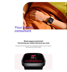 适用于小米红米手表 3 Android AMOLED 健身追踪器 GPS 导航 睡眠追踪 回答电话 定位指南针 AI 语音 - Product Image 5