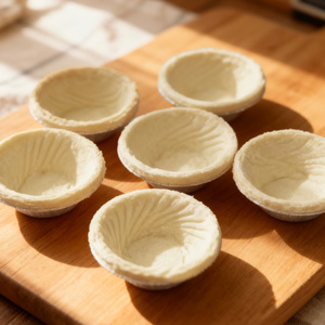 Bán buôn Bồ Đào Nha trứng Tart Pastry vỏ thực phẩm đông lạnh từ nhà cung cấp cho các nhà sản xuất bánh & tráng miệng & trà đóng gói trong túi - Product Image 4