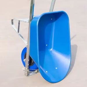 <span class=keywords><strong>Carretilla</strong></span> de Plástico Resistente de 150 kg de Carga y 65 L para Construcción y Jardinería con Rueda Sólida 4.00-<span class=keywords><strong>8</strong></span> - Product Image 6