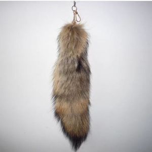 <span class=keywords><strong>Coyote</strong></span> Tail Fox Dog Tail Fur Pendant Bag Key Shoe Hat Colgante - Product Image 3