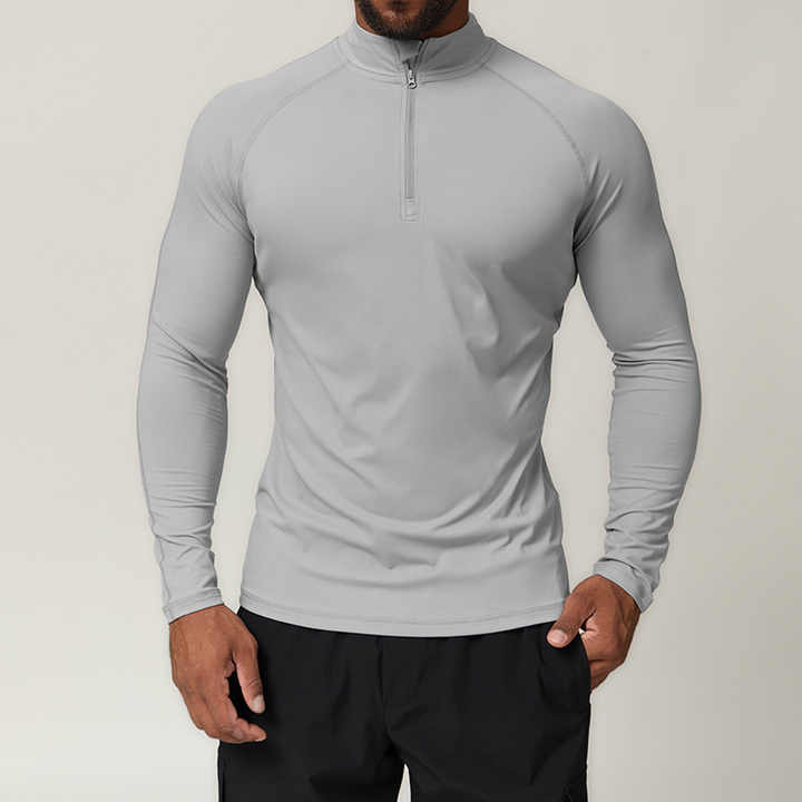 XW-DCX1041 Wholesale High Quality Stand Collar Half Zip Jogging Active ...