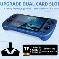 Consola de Juegos Portátil POWKIDDY X55, Pantalla IPS de 5.5 Pulgadas y 1280x720, Procesador RK3566, Almacenamiento de 64GB/128GB/256GB, 10000 Juegos
