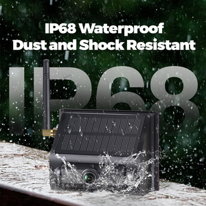 7inch không dây sao lưu máy ảnh màn hình BSD năng lượng mặt trời IP68 không thấm nước cho RV Đoàn Lữ Hành xe ô tô xe tải - Product Image 3