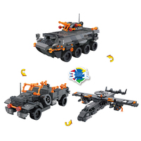 COGO Juguetes de Bloques de Construcción de Transformación Creativa para Niños