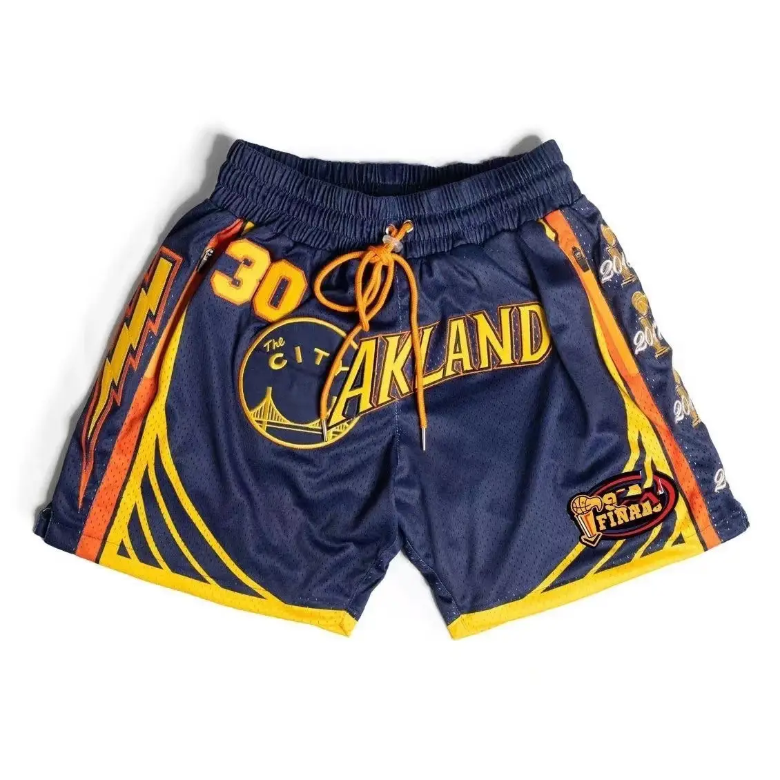 High quality embroidered men's shorts, dense embroidered basketball shorts, 2022 new shorts