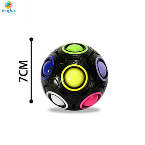 XOẮN Khối Ma thuật màu đen bó Carbon Pro + Cầu Vồng bóng + rắn quay TOP 4-in-1 câu đố thiết lập nhấp nháy unisex đồ chơi - Product Image 6