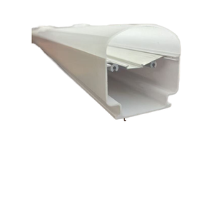 Trung Quốc phong cách <span class=keywords><strong>PVC</strong></span> ép đùn Nhựa chụp đèn bìa với cắt & tùy chỉnh dễ dàng lắp ráp cho LED/Huỳnh quang chiếu sáng - Product Image 6