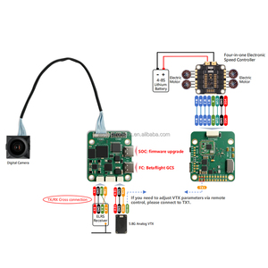 ตัวควบคุมการบินแบบ 2-in-1 สำหรับโดรนพลเรือน AI+BetaFlight V2 พร้อมเฟิร์มแวร์ควบคุมการบิน FPV และระบบติดตาม พร้อมกล้อง 1080p FHD - Product Image 6