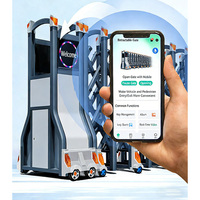 Puerta Automática Retráctil de Alta Calidad, Ecológica y Duradera, con Control Remoto, de Aluminio, para Entrada de Apartamentos, Gimnasios, Centros Comerciales, Fábricas y Uso Gubernamental