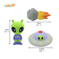 Famipet Fabricante Venta al por mayor Nueva llegada Alien Theme Design Squeaky Latex Dog Toy Pet Squeak Toy