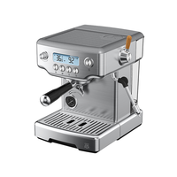 Machine à café expresso semi-automatique Anbo 2026 1800W 20 bars en acier inoxydable avec bouton de commande Thermo Block pour la maison, le café, OEM