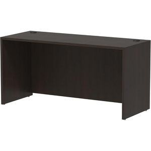Alera VA256024ES Valencia Series Espresso Credenza Shell 59 1/8w X 23 5/8d X 29 1/2h Desktop & Drawer Organizer - Product Image 3