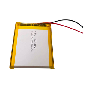 Batería Lipo 2000mAh 3,7 V 505060 <span class=keywords><strong>Lipoly</strong></span> 505060 Batería de iones de litio 3,7 V Batería de polímero de iones de litio 2000mAh - Product Image 1