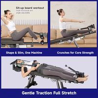 Appareil de stretching corporel électrique à domicile pour l'alignement de la colonne vertébrale, équipement de bien-être et de fitness réglable pour tout le corps
