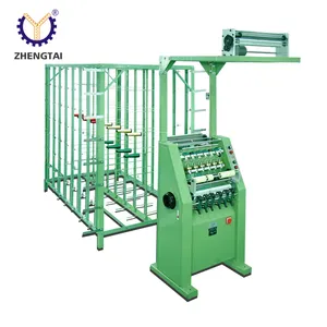 Zhengtai alta velocidade 8 cabeças Elastic Cord Knitting Machine Round Rope Making Machine