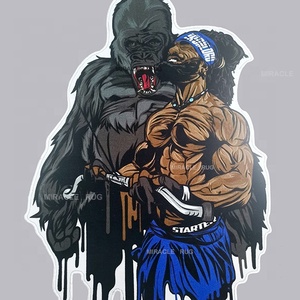 Tùy Chỉnh Thảm Nhiều Màu Ape Mặt Đầu In Unisex Nhà Phụ Kiện Hypebeast Người Đàn Ông Của Phòng Ngủ Thảm Hoặc Quà Tặng Ý Tưởng - Product Image 6