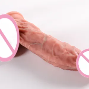 高品质中国制造超柔逼真大尺寸假阳具供女性手淫者出售人类尺寸Xxx性玩具