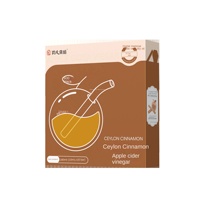 Vinaigre de cidre de pomme à la cannelle Jiajigong, vinaigre de fruits sain sans sucre, boisson santé, adapté au soin quotidien du corps