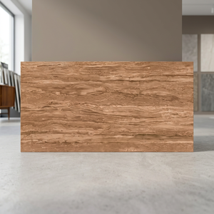 Wholesale Pine Brown 600x1200mm Glossy Porcelain Ceramic Floor Tiles - Product Image 5