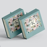 Cajas de Regalo de Cartón Rígido Biodegradables y Ecológicas Personalizadas para Dulces, Perfumes, Chocolate, con Cierre Magnético y Laminado Mate